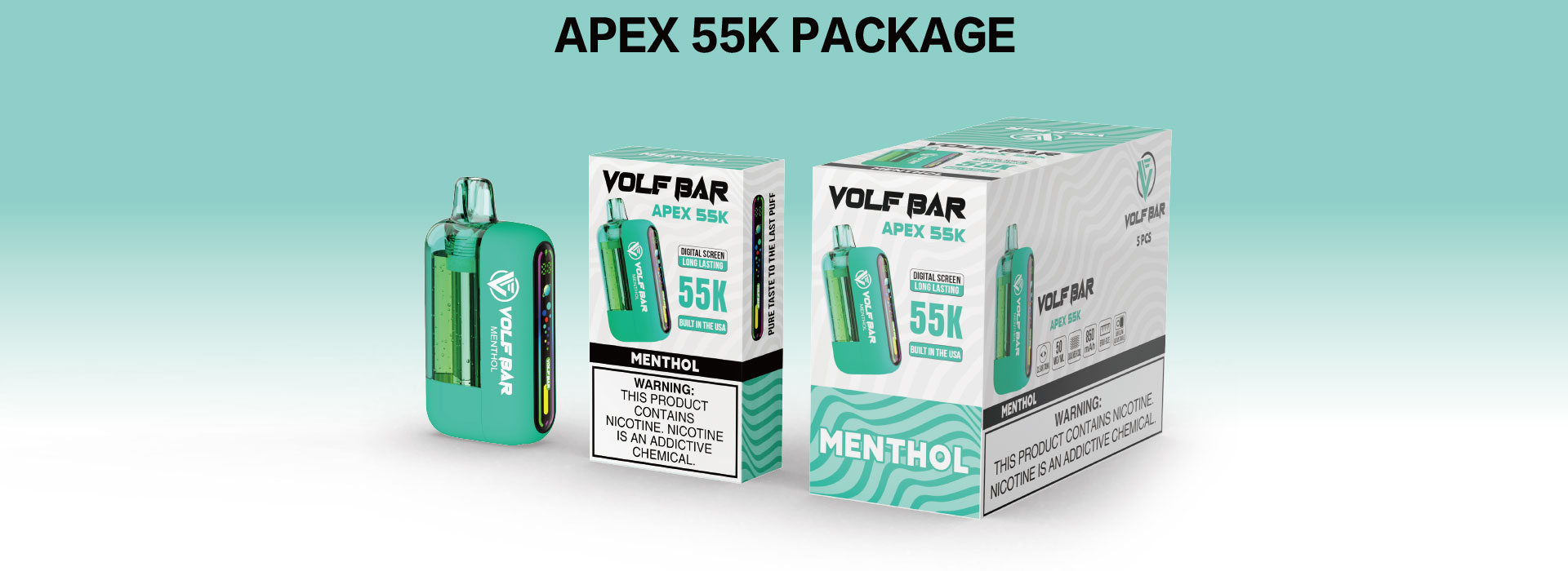 Airflow AdjustableScreen DisplayClear Tank.7